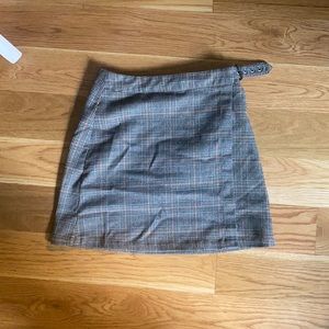 plaid Brandy Melville mini skirt